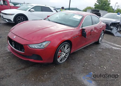 2015 Maserati Ghibli from USA, damaged, VIN ZAM57XSA7F1144238